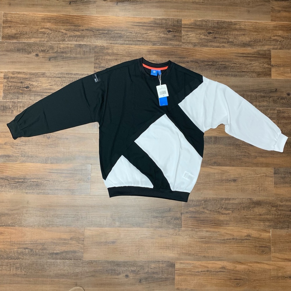 Adidas originals EQT chiffon panel crew sweatshirt